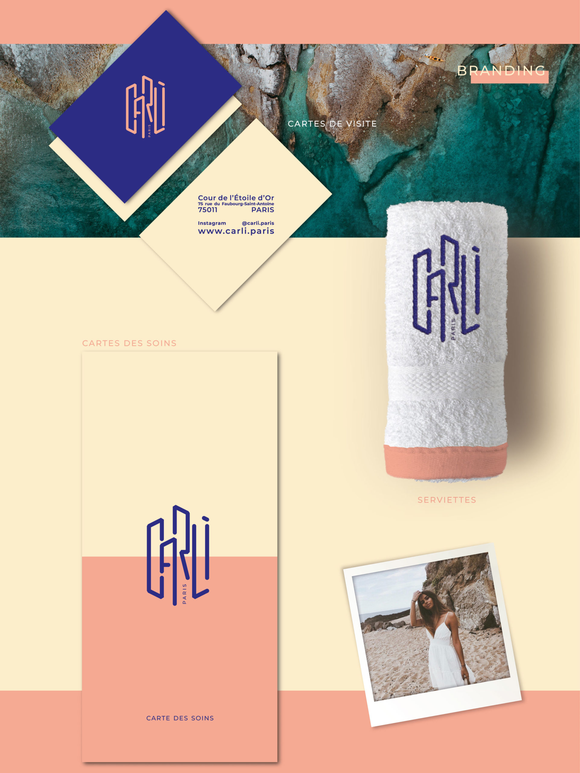 Carli.paris branding