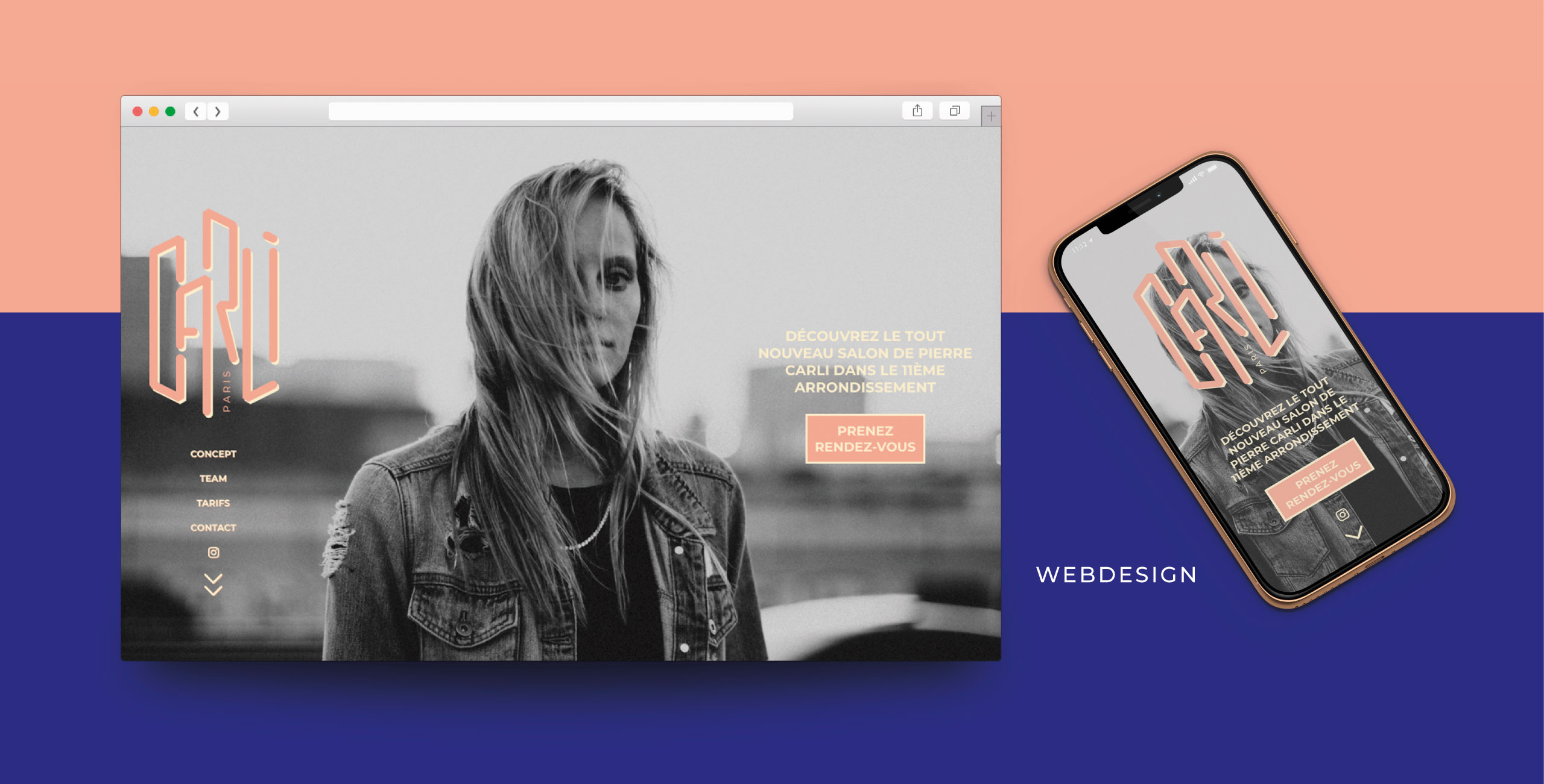Carli.paris webdesign